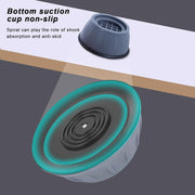 Shock and Noise Cancelling Washing Machine Support, Rubber Washer Dryer Anti Vibration Pad, Anti-Walking Washing Machine Stabilizer Washing Machine Foot Pads, for Fridge and Washing Machine Set of 8