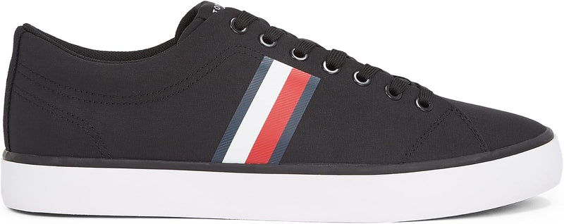 Tommy Hilfiger TH HI VULC LOW CORE STRIPES MESH mens Sneakers