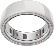 Oura Ring 4 - Ceramic Petal - Size 8 - Smart Ring Non-Standard Fit Measure with Oura Ring 4 Size Kit Sleep, Heart Rate and Fitness Tracking Wearable 8-Day Battery, iOS/Android Compatible - Cloud 10