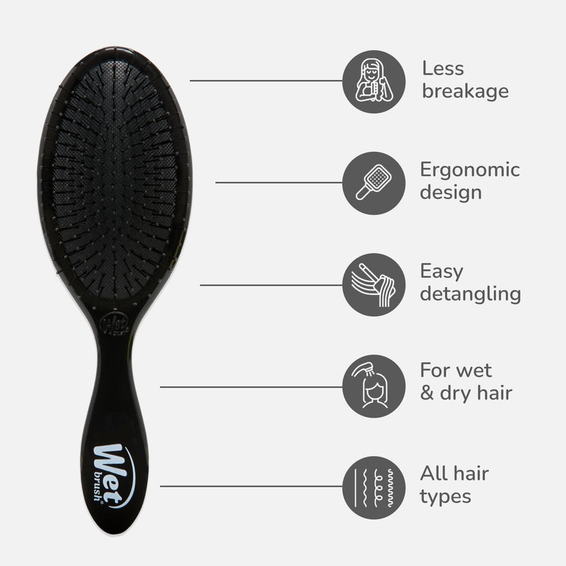 Wet Brush Original Detangler, Black