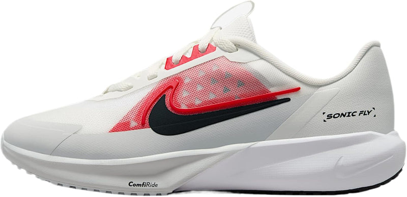 Sonic Fly GS unisex-child LACED SHOES - SUMMIT WHITE/UNIVERSITY RED