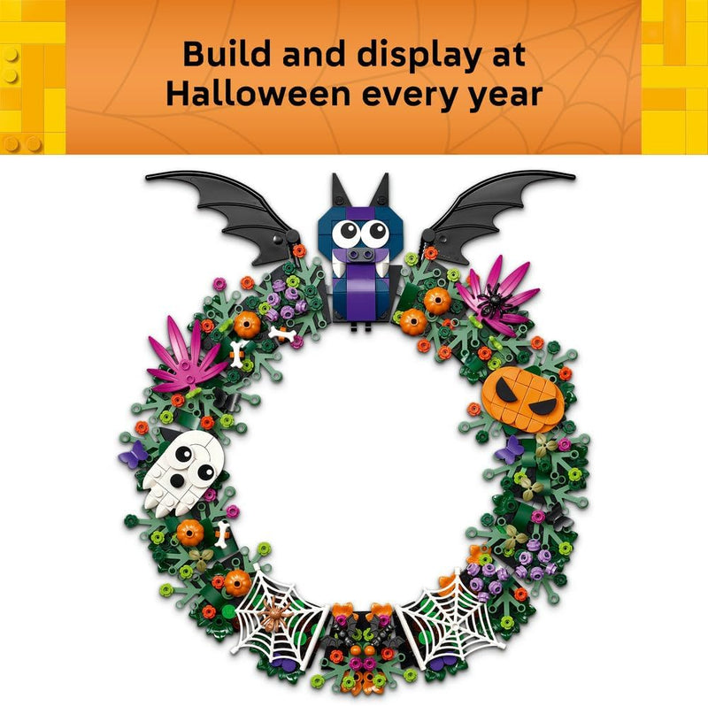 LEGO Halloween Wreath 40825