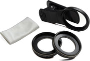 4BLANC External Macro Lens Kit with Mount for Any Smartphone