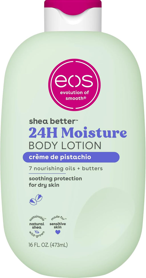 24H Moisture Travel Body Lotion- Vanilla Cashmere, Travel Size Essential, Toiletries, Mini Body Lotion For Dry Skin, 2.5 fl oz - Creme de Pistachio 473 ml (1er Pack)
