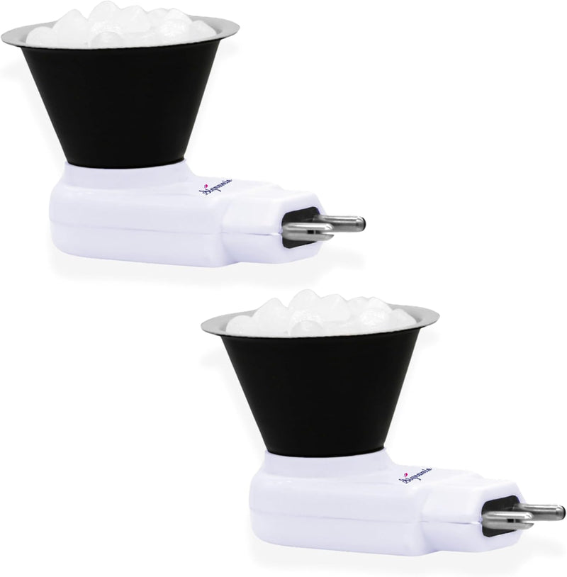 SIGNAMIO® 2 Pcs Kapoor Dani Electrical Camphor Diffuser Burner Set Oil Diffuser for Home, Featuring a bakhoor Burner and Electric dhup dani for Pooja Room