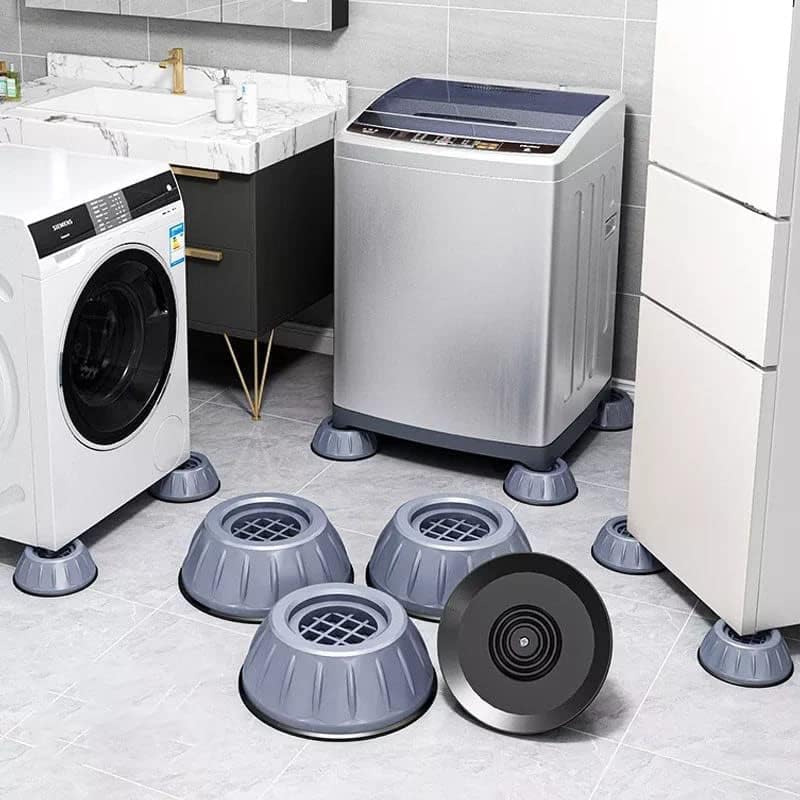 4pcs Washing Machine Pads Anti Vibration Pads Anti Moving Shaking Grip Feet Pad Washer Dryer Appliance Feet Pad