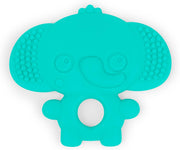 Bright Starts Gummy Buddies 3-Pack Textured Teethers - BPA-Free Elephant, Lion, Monkey - Unisex, 3 Months +
