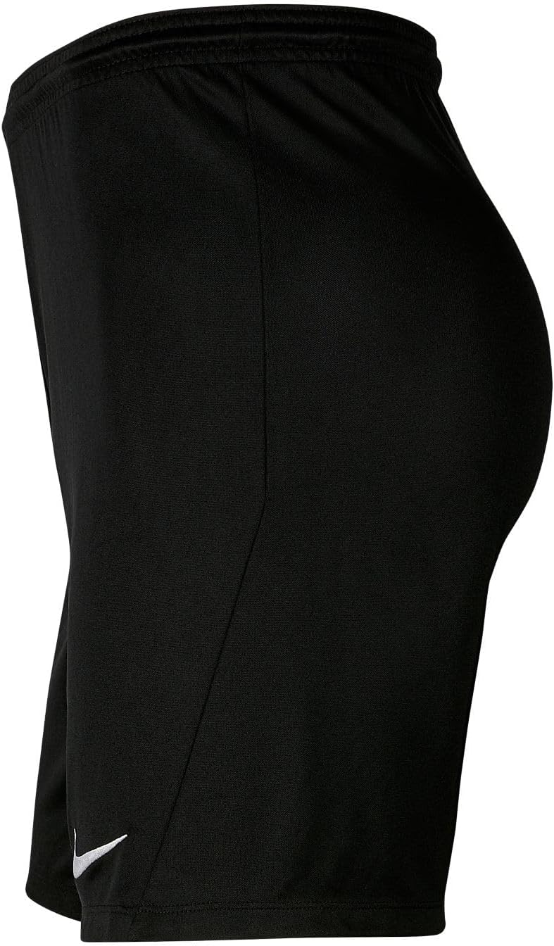 Unisex Kids Y NK DRY PARK III SHORT NB K Sport Shorts - BLACK/WHITE