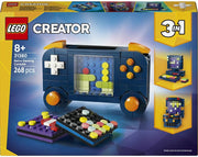 LEGO Creator 3in1 Retro Gaming Console - Transforms into an Arcade Machine or Computer w/Keyboard & Mouse - Gamer Gift Idea for 8+ Year Old Boys & Girls - 31380