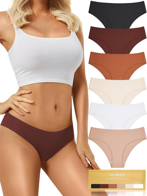 womens M1108a-9 Bikini Style Underwear - A-6 Pack 6 Colors