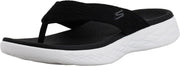 ON-THE-GO 600 - SUNNY womens Flip-Flop - Black/White