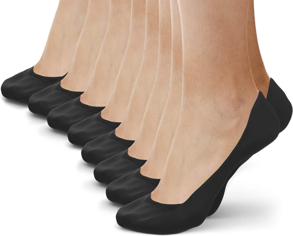 No Show Socks for Men & Women-Low Cut Socks,Breathable Liner Socks,Non-Slip Footie Socks for Flat Sneaker – image 2