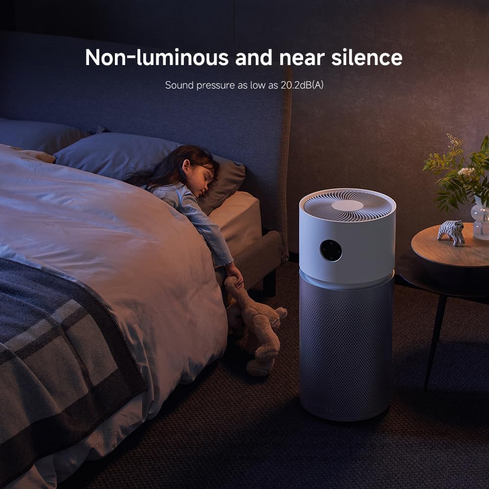Xiaomi Smart Air Purifier Elite 600 m³/h CADR, 99.98 % Filter Efficiency, UVC & Plasma Sterilization, Ideal for Up to 125 m², OLED Display & Voice Control – image 8