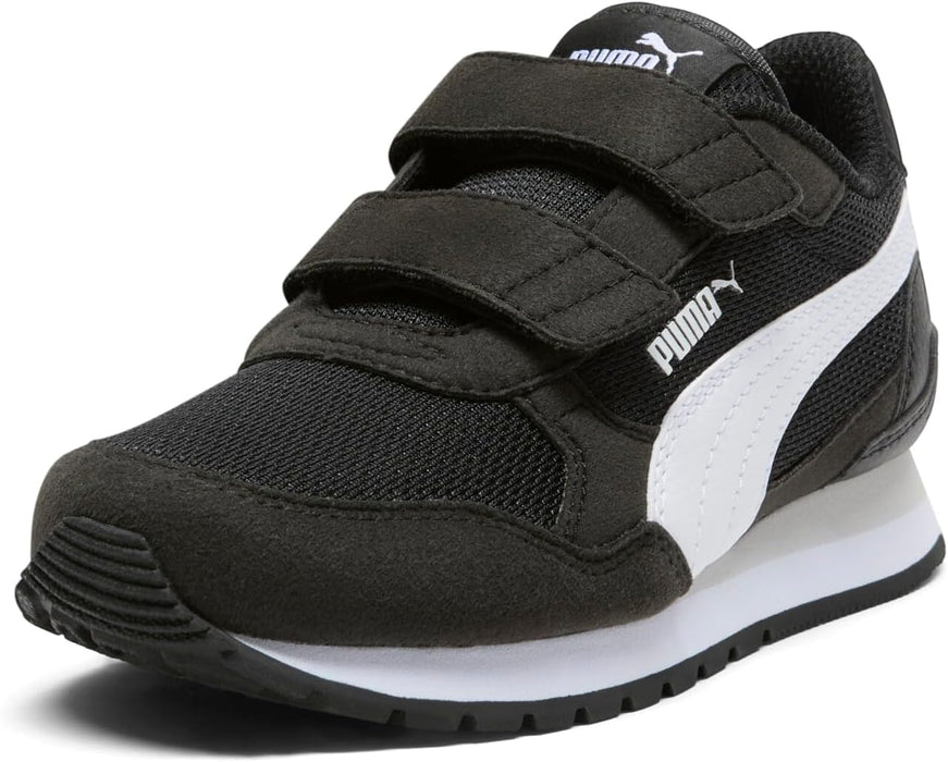 PUMA Unisex-Child St Runner Hook and Loop Sneaker
