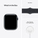 Apple Watch Series 7 (GPS, 45mm) Smart watch - Midnight Aluminium Case with Midnight Sport Band - Regular. Fitness Tracker, Blood Oxygen & ECG Apps, Always-On Retina Display, Water Resistant (Renewed)