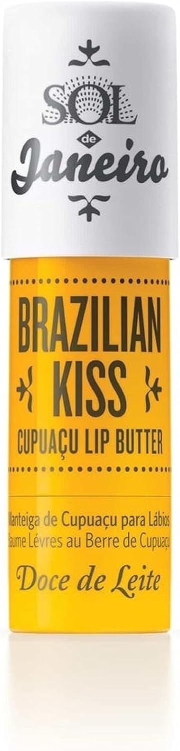 Brazilian Kiss Cupuacu Lip Butter for Unisex 0.21 oz Lip Balm, Black