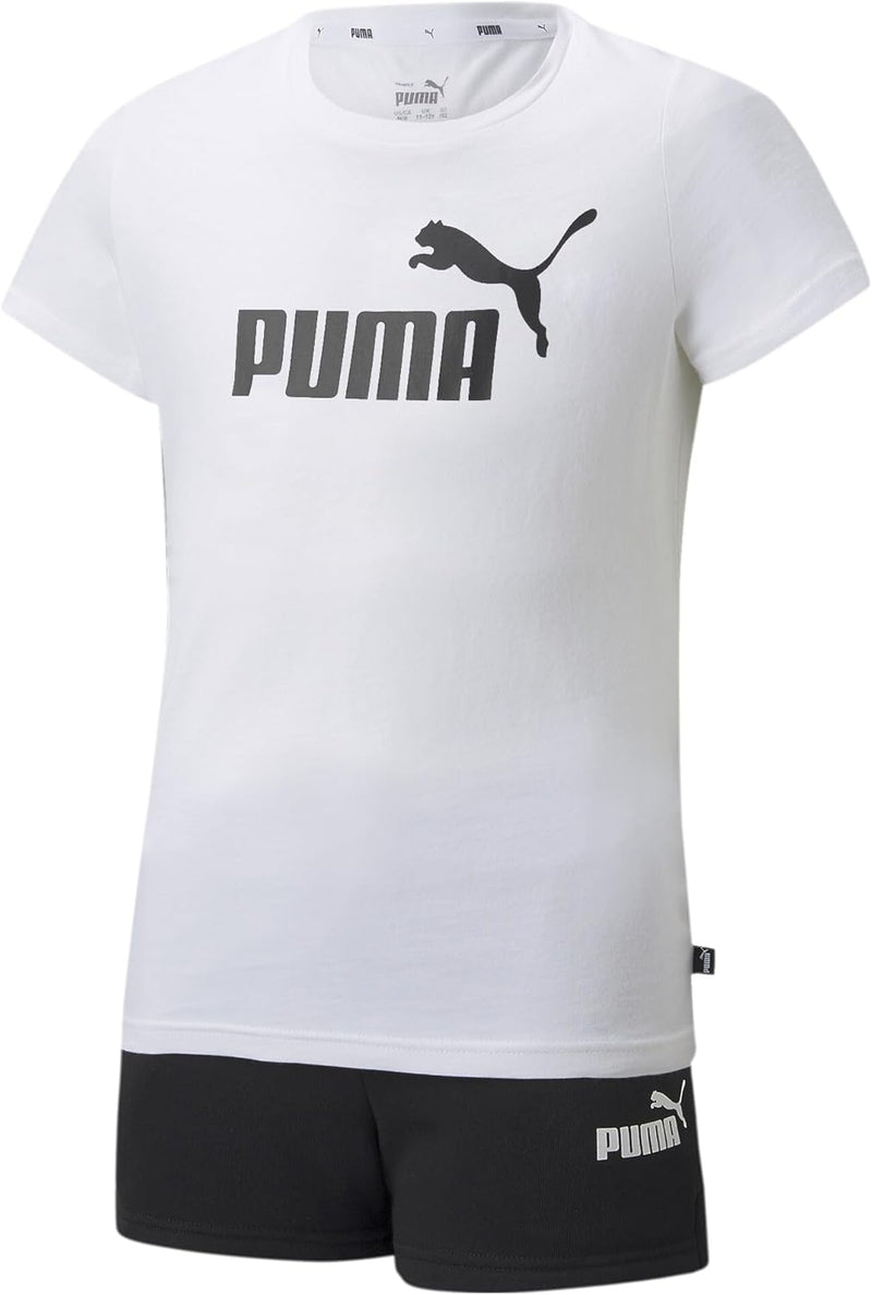 Girls Logo Set Track Suit - White