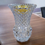 Crystal Glass Bakhoor Burner Oud burner Incense Bakhoor Charcoal Burner مبخرة عود,مبخرة بخور Frankincense Burner Madkhan Mabkhara Bakhoor Gold Incense Burner (Clear)
