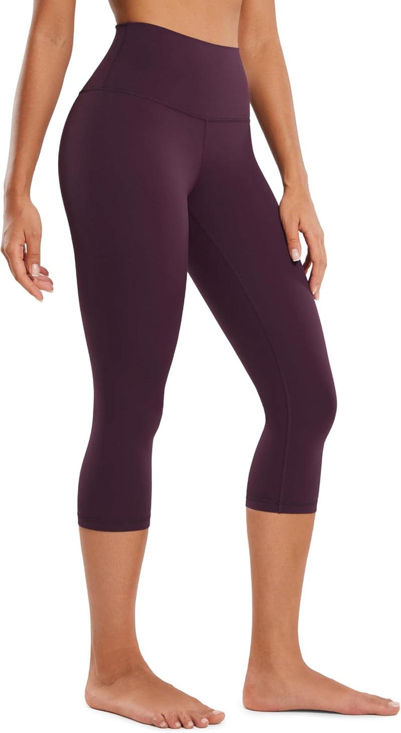 CRZ YOGA Womens Butterluxe High Waisted Lounge Legging 19 Inches - Workout Leggings Buttery Soft Capris Yoga Pants