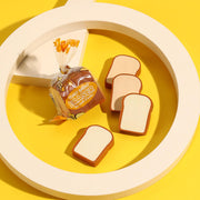 Bread Shaped Erasers for Kids, 16Pcs Mini Novelty Toast Bread Erasers Cute Fun Food Pencil Erasers, Bread Eraser Cartoon Cute Pencil Eraser