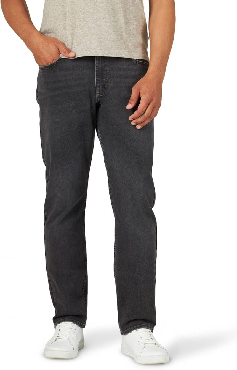 mens Athletic Fit Stretch Jean Jeans - black / black