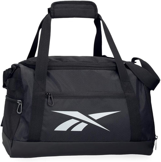 unisex-adult TRAVEL BAG 40CM REEBOK WAYLAND BLACK Duffle Bag - BLACK