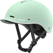 Pro Bike Helmet for Adults,2024 Newest Adjustable Cycling Helmet for Men & Women Safety Certified Bicycle Helmet for Commuting, Road Biking, Skating with Adjustable Dial - Teal-White L