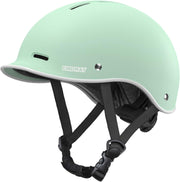 Pro Bike Helmet for Adults,2024 Newest Adjustable Cycling Helmet for Men & Women Safety Certified Bicycle Helmet for Commuting, Road Biking, Skating with Adjustable Dial - Teal-White L