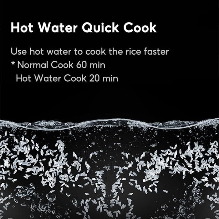 Xiaomi C1 Electric Rice Cooker 3L Capacity Adjustable Temperature Multifunction Rice Cooker 650W 220V - White