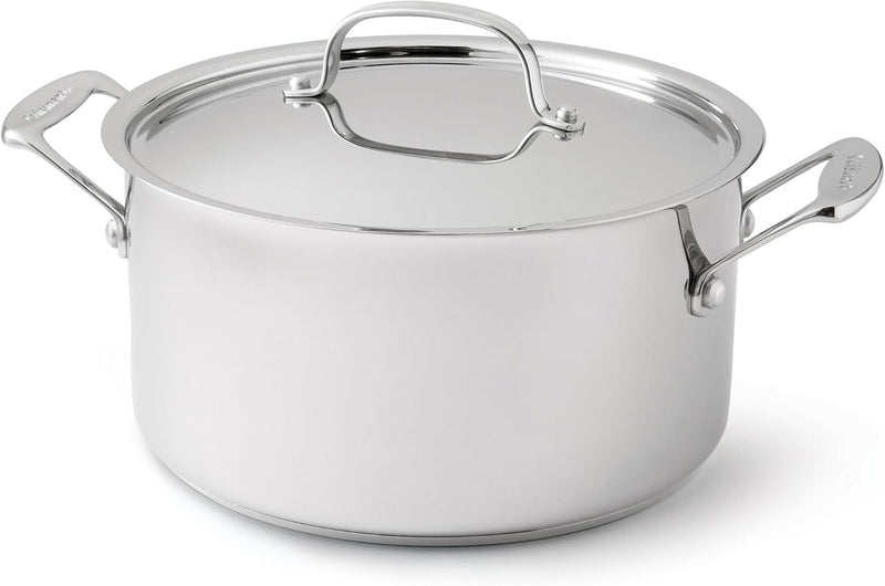 Cuisinart 744-24 Chef's Classic Stainless Stockpot with Cover, 6-Quart - Stockpot w/Cover