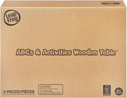LeapFrog ABCs and Activities Wooden Table Educational play table with letters, numbers, and sensory activities that help toddlers build fine motor skills and early literacy knowledge.