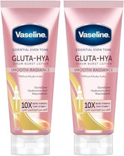 Essential Even Tone Smooth Radiance Gluta-Hya Serum Burst Lotion Value Pack, 2 x 200 ml - 2 x 200 ml
