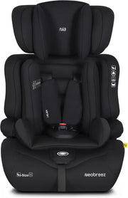 I-ELEK Universal Baby/Kids/Child/Toddler Safety 3-In-1 Car Seat,I-Size,ECER129,High Back Booster Car Seat,Adjustable Headrest,3-Point Safety Belt,5 Point Harness,9-36 Kg,9m-12Yrs,Group 1/2/3 - Black