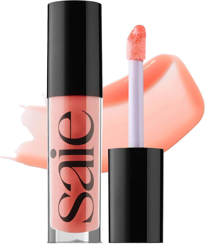 Glossybounce - Hydrating Lip Gloss and Tinted Lip Oil Hybrid with Hyaluronic Acid & Jojoba Oil for Non-Sticky, Ultra-Shiny, Plump & Soft Lips - Everyday Makeup Essential - Disco (.17 oz) - Splash