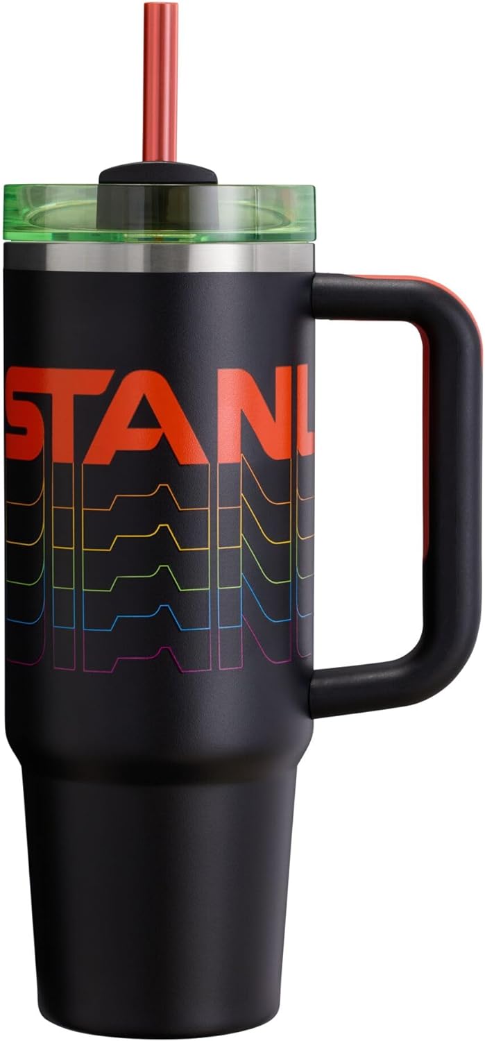 Stanley Quencher H2.0 Tumbler with Handle & Straw 40 oz | Twist On 3-Way Lid | Cupholder Compatible for Travel | Insulated Stainless Steel Cup | BPA-Free | Seafoam