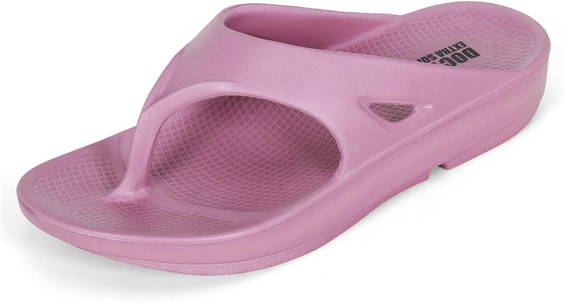 DOCTOR EXTRA SOFT Women's Classic Ultra Soft Flip Flops/Slippers with Cushion FootBed for Adult | Comfortable & Light Weight| Stylish & Anti-Skid| Waterproof & Everyday Slip-on for Ladies/Girls D-510