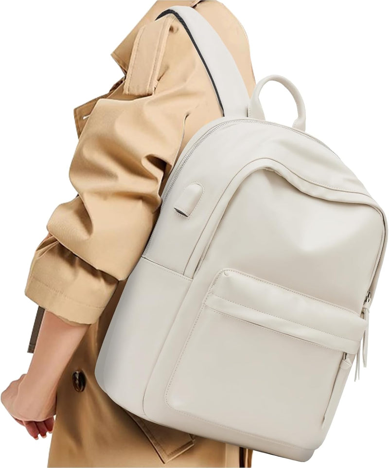 VECAVE Lightweight Casual Laptop Backpack Purse for Women,Travel Backpack with laptop compartment