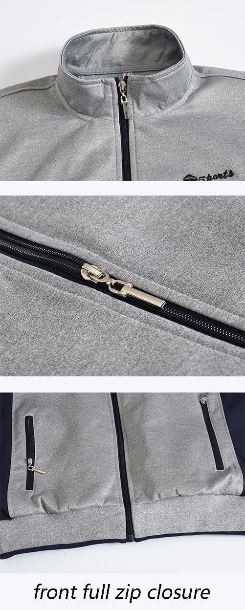 mens Full Zip Full Zip (pack of 2) - 1-grey