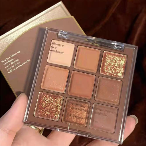 10 Colors Eyeshadow Palette,Matte&Glitter&Shimmer Eyeshadow Korean Makeup,Long Lasting Blendable Shades,Naturing-Looking,Waterproof Cool Eye Shadow Makeup Palette,01 - Set 4(Nude and Shimmer)