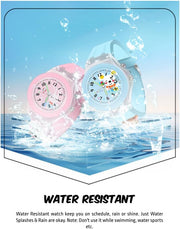 SPIKY Analog Watch for Kids | 3D Cartoon | 7 Multicolor LED Luminous Disco Lights with Silicone Strap | Unisex Best Birthday Gift | Analogue Wrist Watches for Boys & Girls | Age 3-10 Yrs