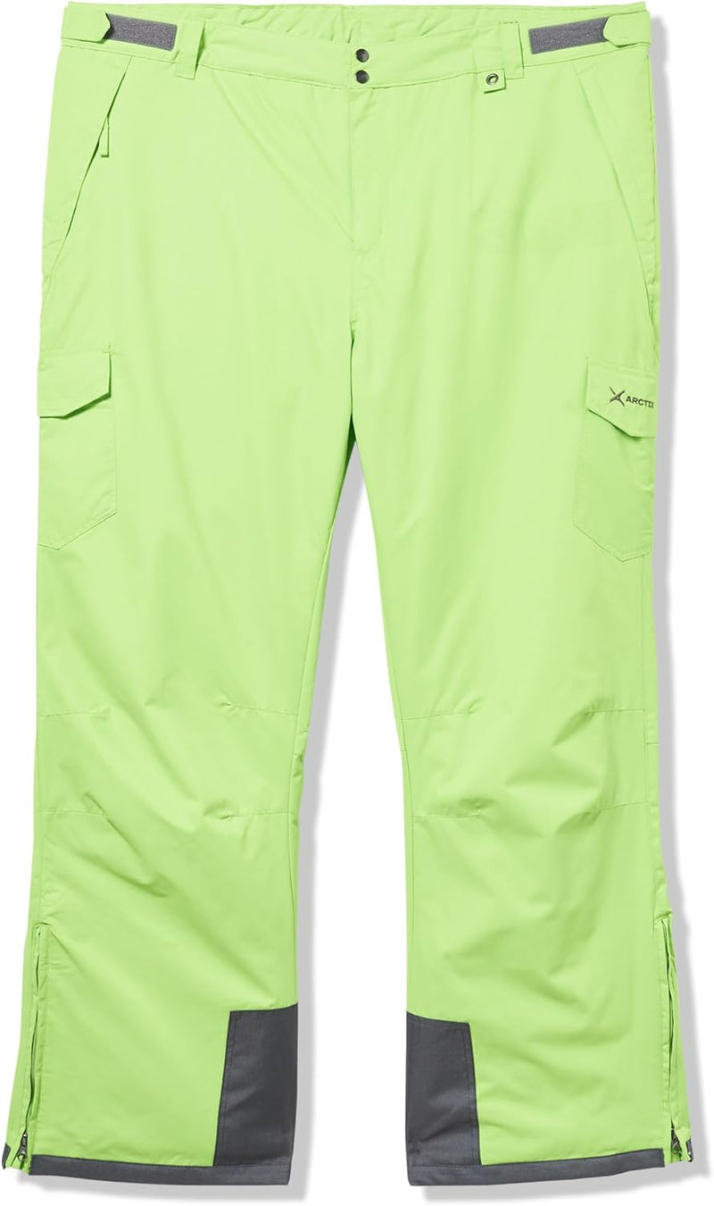 Snow Sports Cargo Pants Snow Pants - Lime Medium (32-34W * 34L)