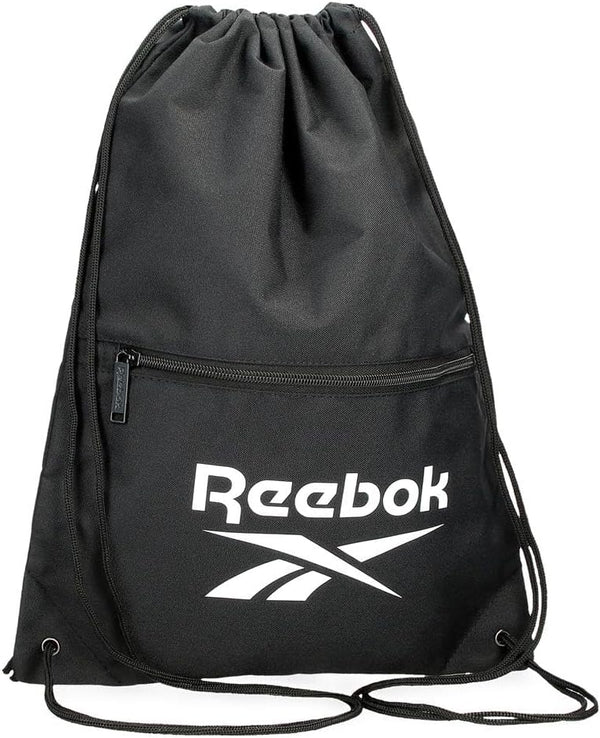 unisex-adult GYM SAC WZIPPER REEBOK ASHLAND BLACK BLACK 35X46CM