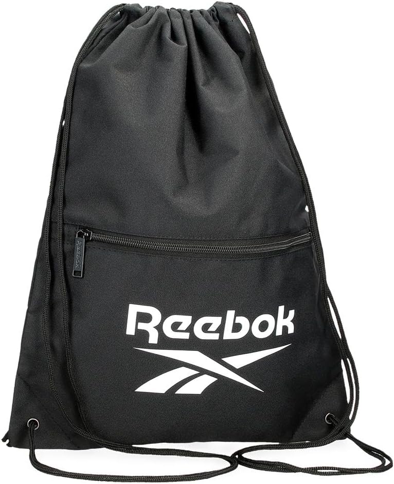 unisex-adult GYM SAC WZIPPER REEBOK ASHLAND BLACK BLACK 35X46CM