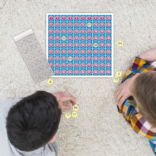 Ankit Toys & Games Classic Tambola Game 300 Tickets 90 Plastic Tokens Multicolor & Cardboard Game| Parties Fast Matching Numbers|Kids & Adults Age 8+ Years