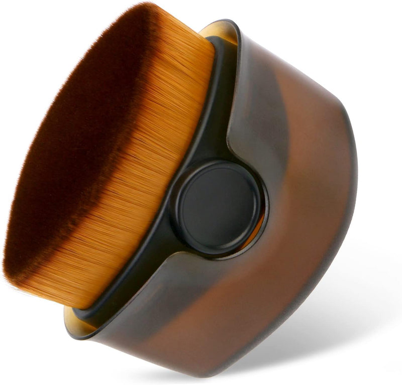 Oasisgalore Kabuki Brush, Flawless Foundation Brush, for Liquid & Foundation Cream Makeup (Black)
