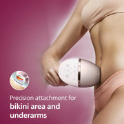 Lumea IPL Epilator with 3 attachments for Face, Body, and Precision Areas (Underarm & Bikini) Cordless, Model: BRI955/60