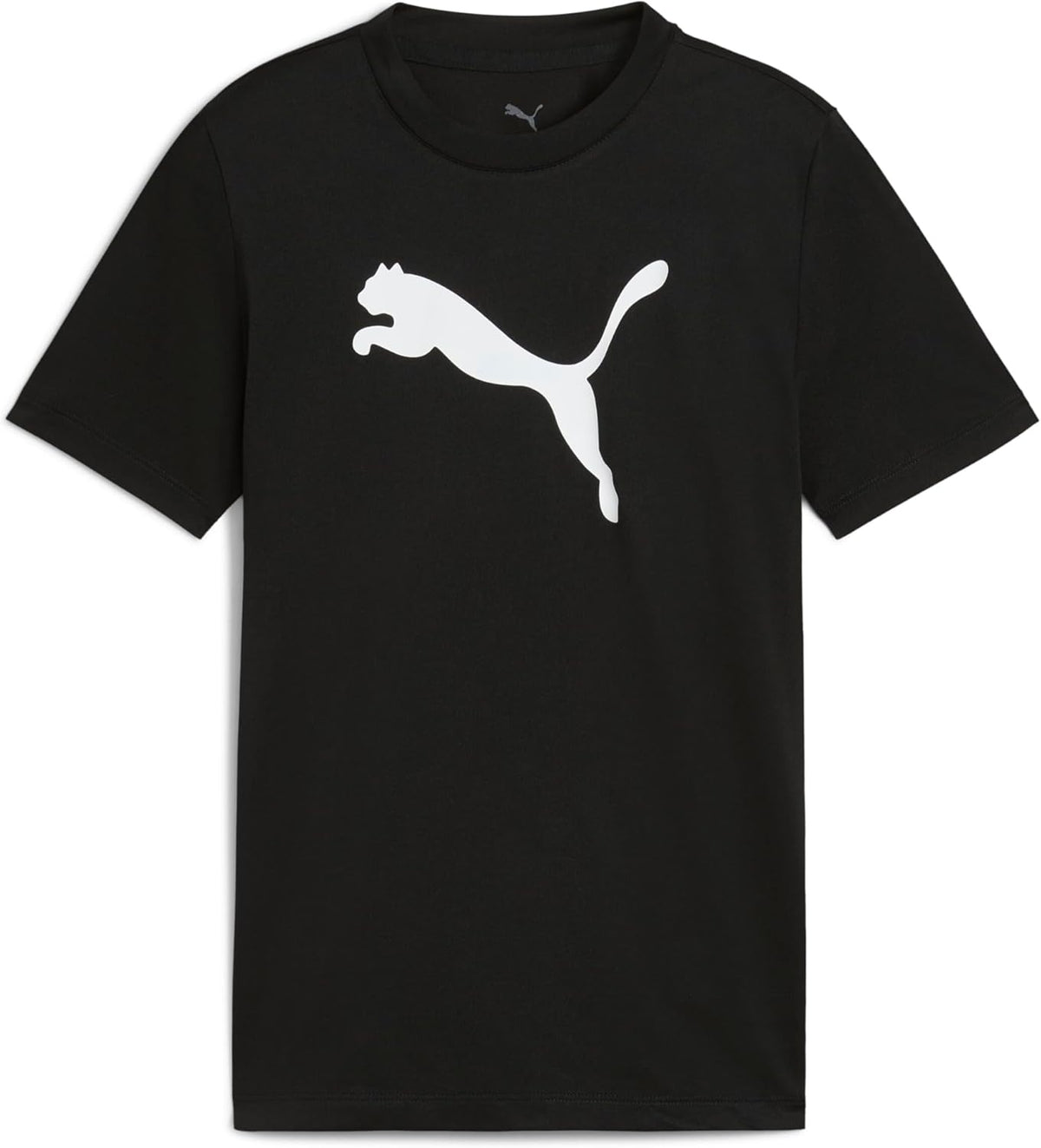 Unisex Kids TAD ESS Cat Logo Tee B PUMA Black T-Shirt – image 1
