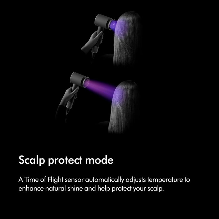 Dyson Special edition Supersonic Nural™ hair dryer in Strawberry bronze and blush pink designed Presentation