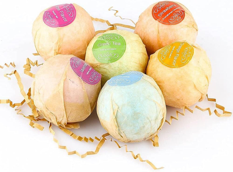 Pixie Bath Bombs Gift Set Super Large Each Best Gift Ideas for Women Teen Girls and Kids Handmade with Natural Vegan Shea & Cocoa Butter Spa