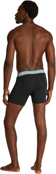 Calvin Klein Mens BOXER BRIEF 3PK Underwear Bottoms (pack of 3)